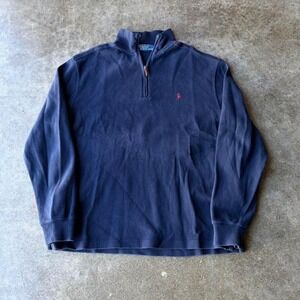 2000s polo ralph lauren quarter zip